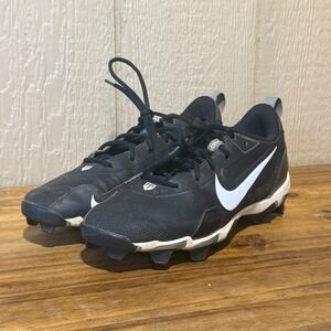 Nike Fastflex Baseball Softball Cleats Black‎ White Men US 8